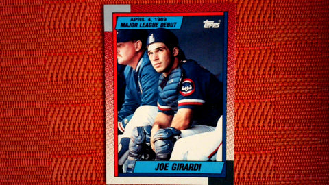 1989 Topps Major League Debut   #42 Joe Girardi Default Title
