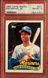 1989 Topps Traded Baseball PSA 8 #41T Ken Griffey Jr Default Title