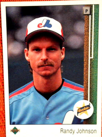 1989 Upper Deck    #25 Randy Johnson- Rookie Default Title