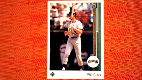 1989 Upper Deck  #155 Will Clark Default Title