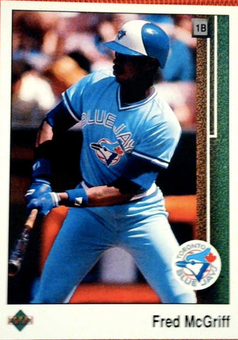 1989 Upper Deck #572 Fred McGriff Baseball Default Title