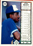 1989 Upper Deck #572 Fred McGriff Baseball Default Title