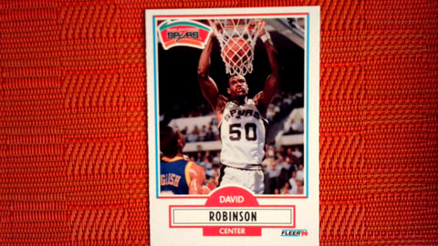 1990-91 Fleer  #172 David Robinson Default Title