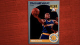 1990-91 Hoops Basketball #113 Tim Hardaway Rookie Default Title