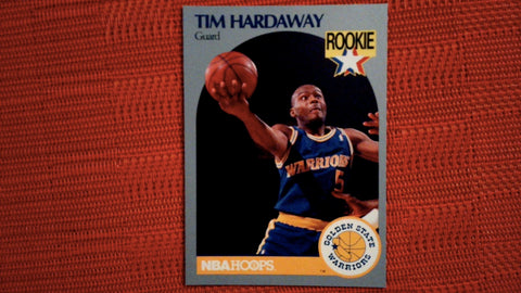 1990-91 Hoops Basketball #113 Tim Hardaway Rookie Default Title