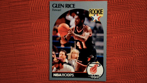 1990-91 Hoops Basketball #168 Glen Rice Rookie Default Title