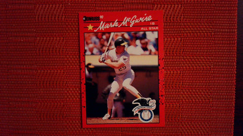 1990 Donruss #697 Mark McGwire All Star Baseball Default Title