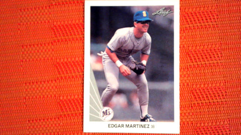 1990 Leaf  #299 Edgar Martinez Default Title