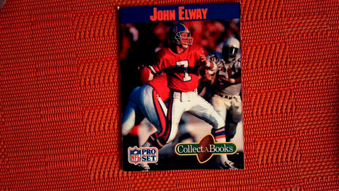 1990 NFL Pro Set Collect A Books John Elway (See Scans) Default Title