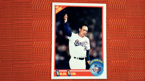 1990 Score #696 Nolan Ryan 1989 Highlights Baseball Default Title