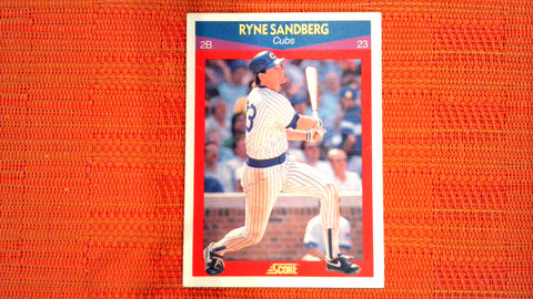 1990 Score Superstars Baseball #100 Ryne Sandberg Default Title