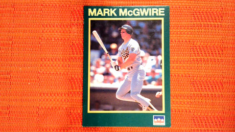 1990 Starline Lohn John Silver Baseball #11 Mark Mcgwire Default Title