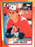 1990 Topps   #757 Larry Walker- Rookie Default Title