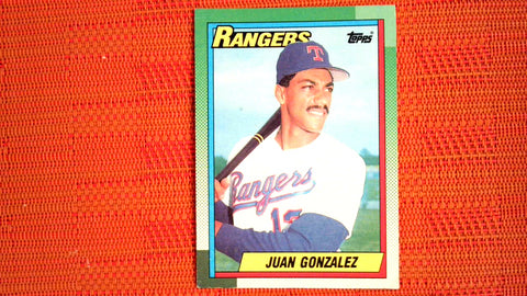 1990 Topps  #331 Juan Gonzalez - Rookie Default Title
