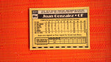 1990 Topps  #331 Juan Gonzalez - Rookie Default Title