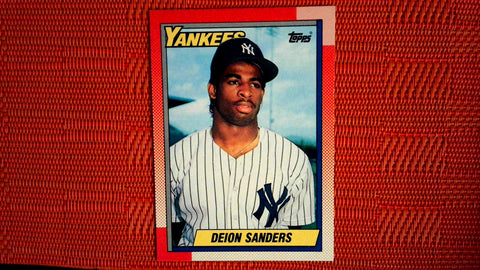 1990 Topps  #61 Deion Sanders- Rookie Default Title