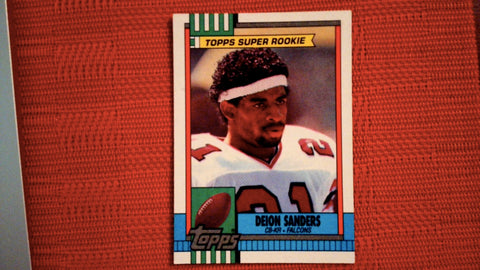 1990 Topps Super Rookie #469 Deion Sanders Football Default Title