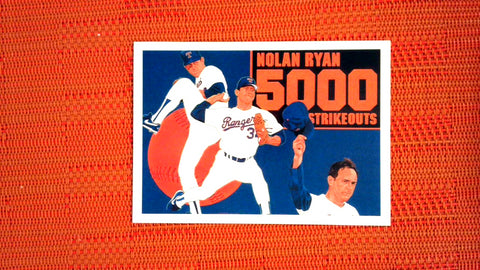 1990 Upper Deck 5000 Strike Outs #34 Nolan Ryan Default Title