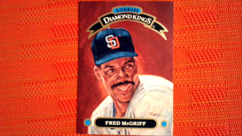 1991 Donruss Diamond Kings #DK-26 Fred McGriff Default Title