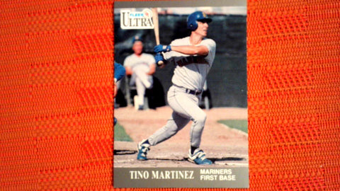 1991 Fleer Ultra  #341 Tino Martinez Default Title