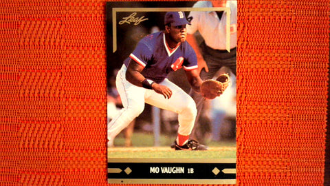 1991 Leaf Series 1 Gold Rookies #BC7 Mo Vaughn Default Title