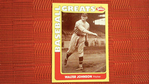 1991 Swell Baseball Greats #130 Walter Johnson Baseball Default Title