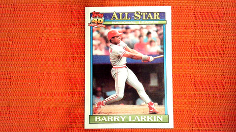 1991 Topps Baseball #400 Barry Larkin Default Title