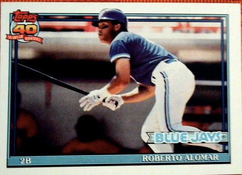 1991 Topps Traded #2T Roberto Alomar Pack Version Baseball Default Title