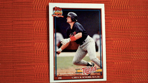 1991 Topps Traded #69T Chuck Knoblauch Pack Version Baseball Default Title