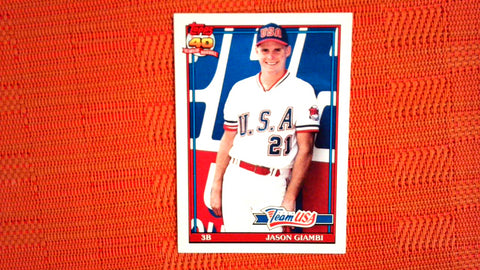 1991 Topps Traded Team USA #45T Jason Giambi Default Title