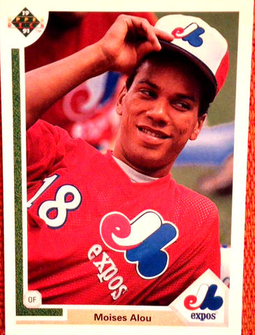 1991 Upper Deck  #665 Moises Alou= Rookie Default Title