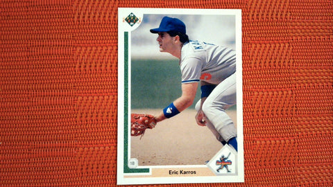 1991 Upper Deck #24 Eric Karross Rookie Baseball Default Title