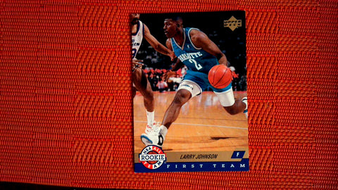 1992-93 Upper Deck All-Rookie Team #AR1 Larry Johnson Default Title