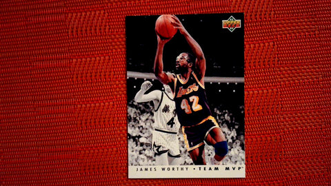 1992-93 Upper Deck Team MVP #TM14 James Worthy (See Scans) Default Title