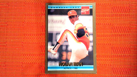 1992 Donruss Coca Cola Baseball #14 Nolan Ryan Default Title
