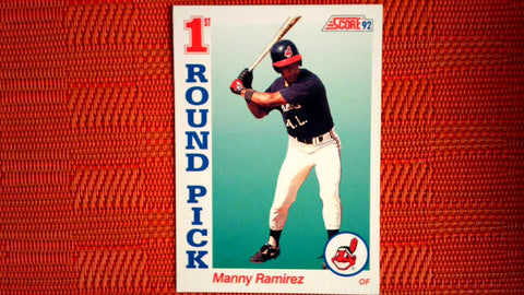 1992 Score 1st Round Pick #800 Manny Ramirez Default Title