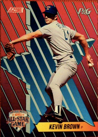 1992 Score Procter & Gamble #9 Kevin Brown Baseball Default Title