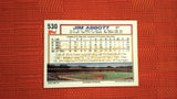 1992 Topps Gold Winners #530 Jim Abbott Baseball Default Title