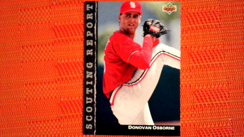 1992 Upper Deck Scouting Report #SR29 Donovan Osborne Default Title