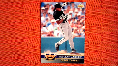 1992 Upper Deck Triple Crown Contenders #TC9 Frank Thomas Default Title