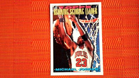 1993-94 Topps Reigning Scoring Leader #384 Michael Jordan Default Title