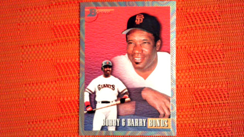 1993 Bowman Father and Son #702 Bobby and Barry Bonds Default Title