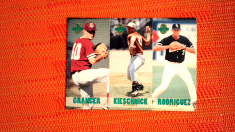 1993 Classic Four Sport  tri-cards #TC3 Alex Rodriguez (see scans) Default Title