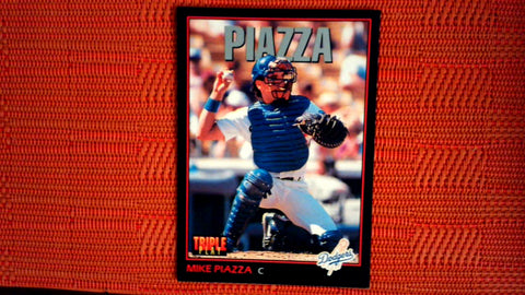 1993 Leaf Triple Play #55 Mike Piazza Default Title