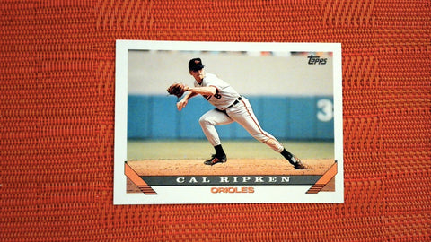 1993 Topps #300 Cal Ripken Jr Baseball Default Title