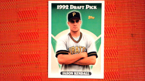 1993 Topps 1992 Draft Pick #334 Jason Kendall - Rookie Default Title