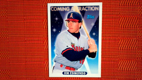 1993 Topps Coming Attraction #799 Jim Edmonds - Rookie Default Title