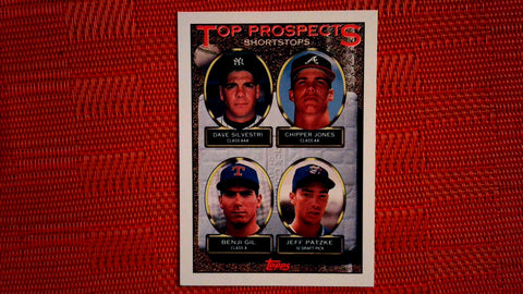 1993 Topps Top Prospects Shortstops #529 Chipper Jones Default Title