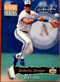 1993 Upper Deck Insert #55 Roberto Alomar Future Heroes Baseball Default Title