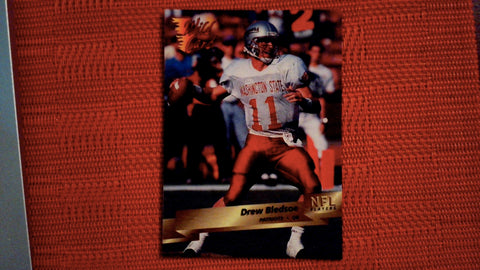 1993 Wild Card NFL Rookie #P-21 Drew Bledsoe Football Default Title